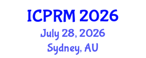 International Conference on Pulmonary and Respiratory Medicine (ICPRM) July 28, 2026 - Sydney, Australia International Conference on Pulmonary and Respiratory Medicine (ICPRM) July 28, 2026 - Sydney, Australia