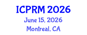 International Conference on Pulmonary and Respiratory Medicine (ICPRM) June 15, 2026 - Montreal, Canada International Conference on Pulmonary and Respiratory Medicine (ICPRM) June 15, 2026 - Montreal, Canada