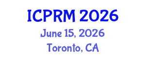 International Conference on Pulmonary and Respiratory Medicine (ICPRM) June 15, 2026 - Toronto, Canada International Conference on Pulmonary and Respiratory Medicine (ICPRM) June 15, 2026 - Toronto, Canada
