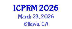 International Conference on Pulmonary and Respiratory Medicine (ICPRM) March 23, 2026 - Ottawa, Canada International Conference on Pulmonary and Respiratory Medicine (ICPRM) March 23, 2026 - Ottawa, Canada