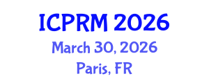 International Conference on Pulmonary and Respiratory Medicine (ICPRM) March 30, 2026 - Paris, France International Conference on Pulmonary and Respiratory Medicine (ICPRM) March 30, 2026 - Paris, France