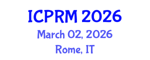 International Conference on Pulmonary and Respiratory Medicine (ICPRM) March 02, 2026 - Rome, Italy International Conference on Pulmonary and Respiratory Medicine (ICPRM) March 02, 2026 - Rome, Italy