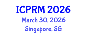 International Conference on Pulmonary and Respiratory Medicine (ICPRM) March 30, 2026 - Singapore, Singapore International Conference on Pulmonary and Respiratory Medicine (ICPRM) March 30, 2026 - Singapore, Singapore