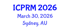 International Conference on Pulmonary and Respiratory Medicine (ICPRM) March 30, 2026 - Sydney, Australia International Conference on Pulmonary and Respiratory Medicine (ICPRM) March 30, 2026 - Sydney, Australia