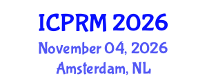 International Conference on Pulmonary and Respiratory Medicine (ICPRM) November 04, 2026 - Amsterdam, Netherlands International Conference on Pulmonary and Respiratory Medicine (ICPRM) November 04, 2026 - Amsterdam, Netherlands