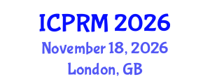 International Conference on Pulmonary and Respiratory Medicine (ICPRM) November 18, 2026 - London, United Kingdom