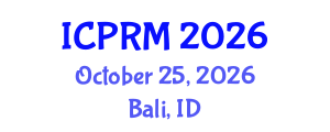 International Conference on Pulmonary and Respiratory Medicine (ICPRM) October 25, 2026 - Bali, Indonesia