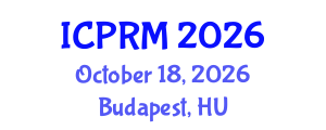 International Conference on Pulmonary and Respiratory Medicine (ICPRM) October 18, 2026 - Budapest, Hungary International Conference on Pulmonary and Respiratory Medicine (ICPRM) October 18, 2026 - Budapest, Hungary