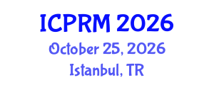 International Conference on Pulmonary and Respiratory Medicine (ICPRM) October 25, 2026 - Istanbul, Turkey