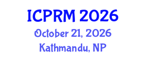 International Conference on Pulmonary and Respiratory Medicine (ICPRM) October 21, 2026 - Kathmandu, Nepal International Conference on Pulmonary and Respiratory Medicine (ICPRM) October 21, 2026 - Kathmandu, Nepal