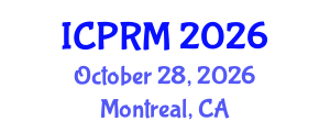International Conference on Pulmonary and Respiratory Medicine (ICPRM) October 28, 2026 - Montreal, Canada International Conference on Pulmonary and Respiratory Medicine (ICPRM) October 28, 2026 - Montreal, Canada