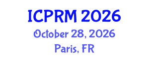 International Conference on Pulmonary and Respiratory Medicine (ICPRM) October 28, 2026 - Paris, France International Conference on Pulmonary and Respiratory Medicine (ICPRM) October 28, 2026 - Paris, France