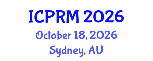 International Conference on Pulmonary and Respiratory Medicine (ICPRM) October 18, 2026 - Sydney, Australia