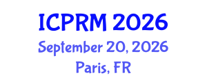 International Conference on Pulmonary and Respiratory Medicine (ICPRM) September 20, 2026 - Paris, France International Conference on Pulmonary and Respiratory Medicine (ICPRM) September 20, 2026 - Paris, France