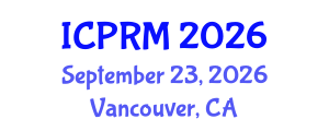International Conference on Pulmonary and Respiratory Medicine (ICPRM) September 23, 2026 - Vancouver, Canada International Conference on Pulmonary and Respiratory Medicine (ICPRM) September 23, 2026 - Vancouver, Canada