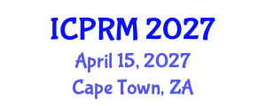 International Conference on Pulmonary and Respiratory Medicine (ICPRM) April 15, 2027 - Cape Town, South Africa International Conference on Pulmonary and Respiratory Medicine (ICPRM) April 15, 2027 - Cape Town, South Africa