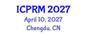 International Conference on Pulmonary and Respiratory Medicine (ICPRM) April 10, 2027 - Chengdu, China International Conference on Pulmonary and Respiratory Medicine (ICPRM) April 10, 2027 - Chengdu, China