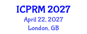International Conference on Pulmonary and Respiratory Medicine (ICPRM) April 22, 2027 - London, United Kingdom International Conference on Pulmonary and Respiratory Medicine (ICPRM) April 22, 2027 - London, United Kingdom