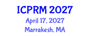 International Conference on Pulmonary and Respiratory Medicine (ICPRM) April 17, 2027 - Marrakesh, Morocco International Conference on Pulmonary and Respiratory Medicine (ICPRM) April 17, 2027 - Marrakesh, Morocco