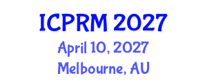 International Conference on Pulmonary and Respiratory Medicine (ICPRM) April 10, 2027 - Melbourne, Australia