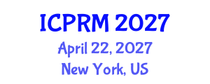 International Conference on Pulmonary and Respiratory Medicine (ICPRM) April 22, 2027 - New York, United States International Conference on Pulmonary and Respiratory Medicine (ICPRM) April 22, 2027 - New York, United States