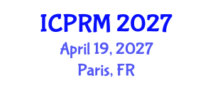 International Conference on Pulmonary and Respiratory Medicine (ICPRM) April 19, 2027 - Paris, France