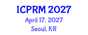 International Conference on Pulmonary and Respiratory Medicine (ICPRM) April 17, 2027 - Seoul, Republic of Korea International Conference on Pulmonary and Respiratory Medicine (ICPRM) April 17, 2027 - Seoul, Republic of Korea