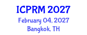 International Conference on Pulmonary and Respiratory Medicine (ICPRM) February 04, 2027 - Bangkok, Thailand International Conference on Pulmonary and Respiratory Medicine (ICPRM) February 04, 2027 - Bangkok, Thailand