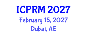 International Conference on Pulmonary and Respiratory Medicine (ICPRM) February 15, 2027 - Dubai, United Arab Emirates International Conference on Pulmonary and Respiratory Medicine (ICPRM) February 15, 2027 - Dubai, United Arab Emirates