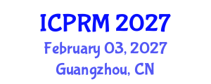 International Conference on Pulmonary and Respiratory Medicine (ICPRM) February 03, 2027 - Guangzhou, China International Conference on Pulmonary and Respiratory Medicine (ICPRM) February 03, 2027 - Guangzhou, China