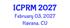 International Conference on Pulmonary and Respiratory Medicine (ICPRM) February 03, 2027 - Havana, Cuba International Conference on Pulmonary and Respiratory Medicine (ICPRM) February 03, 2027 - Havana, Cuba
