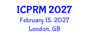 International Conference on Pulmonary and Respiratory Medicine (ICPRM) February 15, 2027 - London, United Kingdom International Conference on Pulmonary and Respiratory Medicine (ICPRM) February 15, 2027 - London, United Kingdom