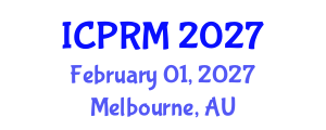 International Conference on Pulmonary and Respiratory Medicine (ICPRM) February 01, 2027 - Melbourne, Australia International Conference on Pulmonary and Respiratory Medicine (ICPRM) February 01, 2027 - Melbourne, Australia