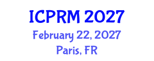 International Conference on Pulmonary and Respiratory Medicine (ICPRM) February 22, 2027 - Paris, France International Conference on Pulmonary and Respiratory Medicine (ICPRM) February 22, 2027 - Paris, France