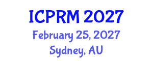 International Conference on Pulmonary and Respiratory Medicine (ICPRM) February 25, 2027 - Sydney, Australia International Conference on Pulmonary and Respiratory Medicine (ICPRM) February 25, 2027 - Sydney, Australia
