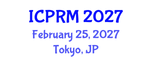 International Conference on Pulmonary and Respiratory Medicine (ICPRM) February 25, 2027 - Tokyo, Japan International Conference on Pulmonary and Respiratory Medicine (ICPRM) February 25, 2027 - Tokyo, Japan