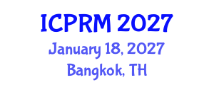 International Conference on Pulmonary and Respiratory Medicine (ICPRM) January 18, 2027 - Bangkok, Thailand International Conference on Pulmonary and Respiratory Medicine (ICPRM) January 18, 2027 - Bangkok, Thailand