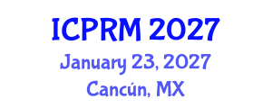 International Conference on Pulmonary and Respiratory Medicine (ICPRM) January 23, 2027 - Cancún, Mexico International Conference on Pulmonary and Respiratory Medicine (ICPRM) January 23, 2027 - Cancún, Mexico