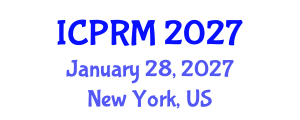 International Conference on Pulmonary and Respiratory Medicine (ICPRM) January 28, 2027 - New York, United States International Conference on Pulmonary and Respiratory Medicine (ICPRM) January 28, 2027 - New York, United States