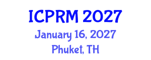 International Conference on Pulmonary and Respiratory Medicine (ICPRM) January 16, 2027 - Phuket, Thailand International Conference on Pulmonary and Respiratory Medicine (ICPRM) January 16, 2027 - Phuket, Thailand