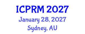 International Conference on Pulmonary and Respiratory Medicine (ICPRM) January 28, 2027 - Sydney, Australia International Conference on Pulmonary and Respiratory Medicine (ICPRM) January 28, 2027 - Sydney, Australia