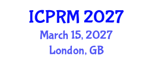 International Conference on Pulmonary and Respiratory Medicine (ICPRM) March 15, 2027 - London, United Kingdom International Conference on Pulmonary and Respiratory Medicine (ICPRM) March 15, 2027 - London, United Kingdom