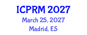 International Conference on Pulmonary and Respiratory Medicine (ICPRM) March 25, 2027 - Madrid, Spain