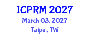 International Conference on Pulmonary and Respiratory Medicine (ICPRM) March 03, 2027 - Taipei, Taiwan