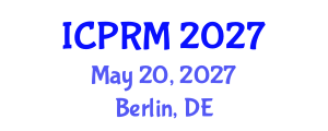 International Conference on Pulmonary and Respiratory Medicine (ICPRM) May 20, 2027 - Berlin, Germany International Conference on Pulmonary and Respiratory Medicine (ICPRM) May 20, 2027 - Berlin, Germany
