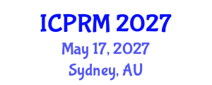 International Conference on Pulmonary and Respiratory Medicine (ICPRM) May 17, 2027 - Sydney, Australia International Conference on Pulmonary and Respiratory Medicine (ICPRM) May 17, 2027 - Sydney, Australia