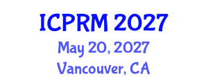 International Conference on Pulmonary and Respiratory Medicine (ICPRM) May 20, 2027 - Vancouver, Canada International Conference on Pulmonary and Respiratory Medicine (ICPRM) May 20, 2027 - Vancouver, Canada