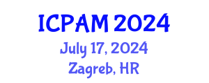 International Conference on Pure and Applied Mathematics (ICPAM) July 17, 2024 - Zagreb, Croatia
