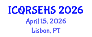 International Conference on Qualitative Research in Sport , Exercise and Health Sciences (ICQRSEHS) April 15, 2026 - Lisbon, Portugal