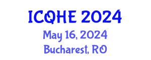 International Conference on Quality in Higher Education (ICQHE) May 16, 2024 - Bucharest, Romania